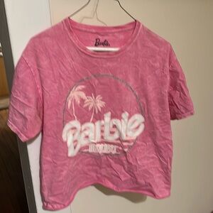Pink Barbie tee size M